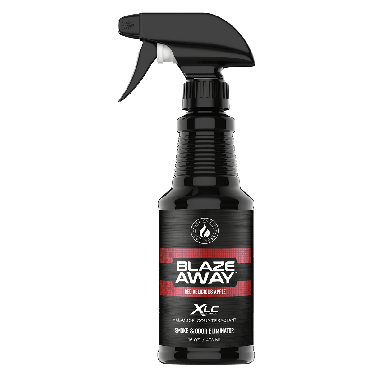 Blaze Away Legacy XLC Red Delicious Apple 16 oz smoke odor neutralizer, powerful indoor spray that removes tough odors while leaving a crisp, fruity apple scent