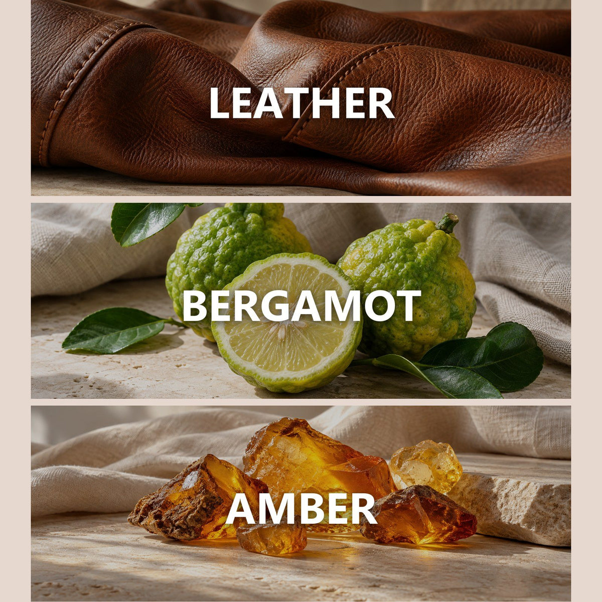 Pure Leather scent notes
