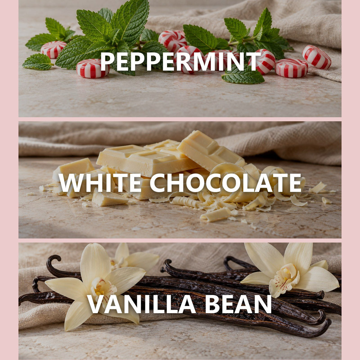 Vanilla Peppermint scent notes