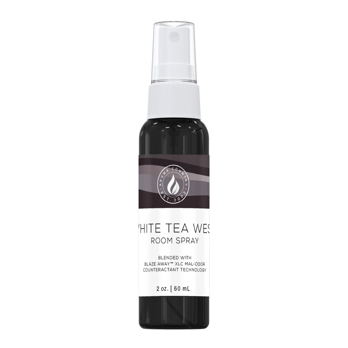 Blaze Away White Tea West XLC mal odor counteractant 2 oz spray, portable smoke and odor eliminator with a fresh, elegant scent for clean indoor air